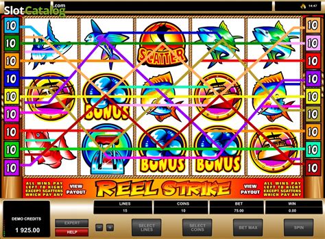 Reel strike slot  They do not give a very large winning, but if you see five wild symbols, you will be free to get the multiplier that will increase your bet by 10 thousand times